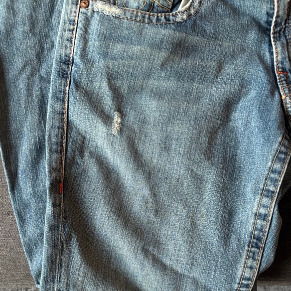 True Religion Men's Light Blue Straight Jeans - Picture 5 of 10